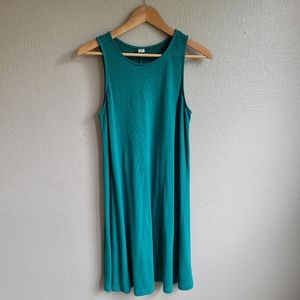 Old Navy Teal Tank Swing Dress